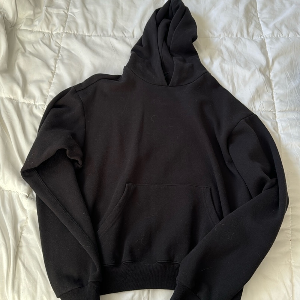 Skims black Hoodie Medium